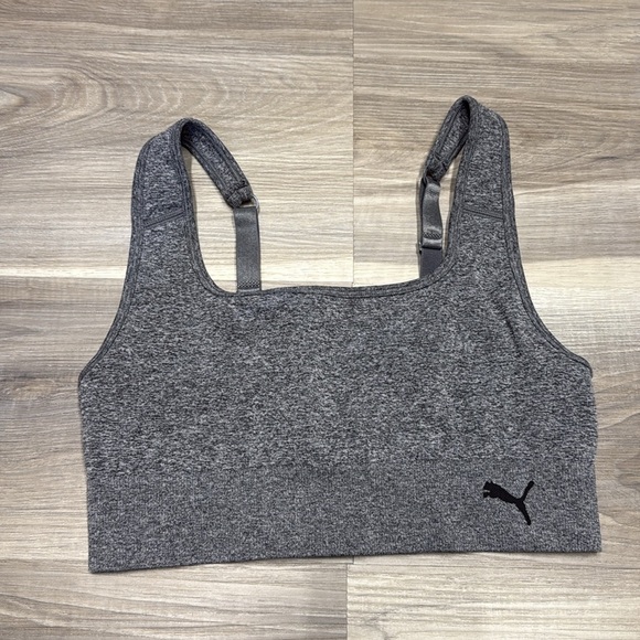 Puma Gray Sports Bra - Picture 2 of 6